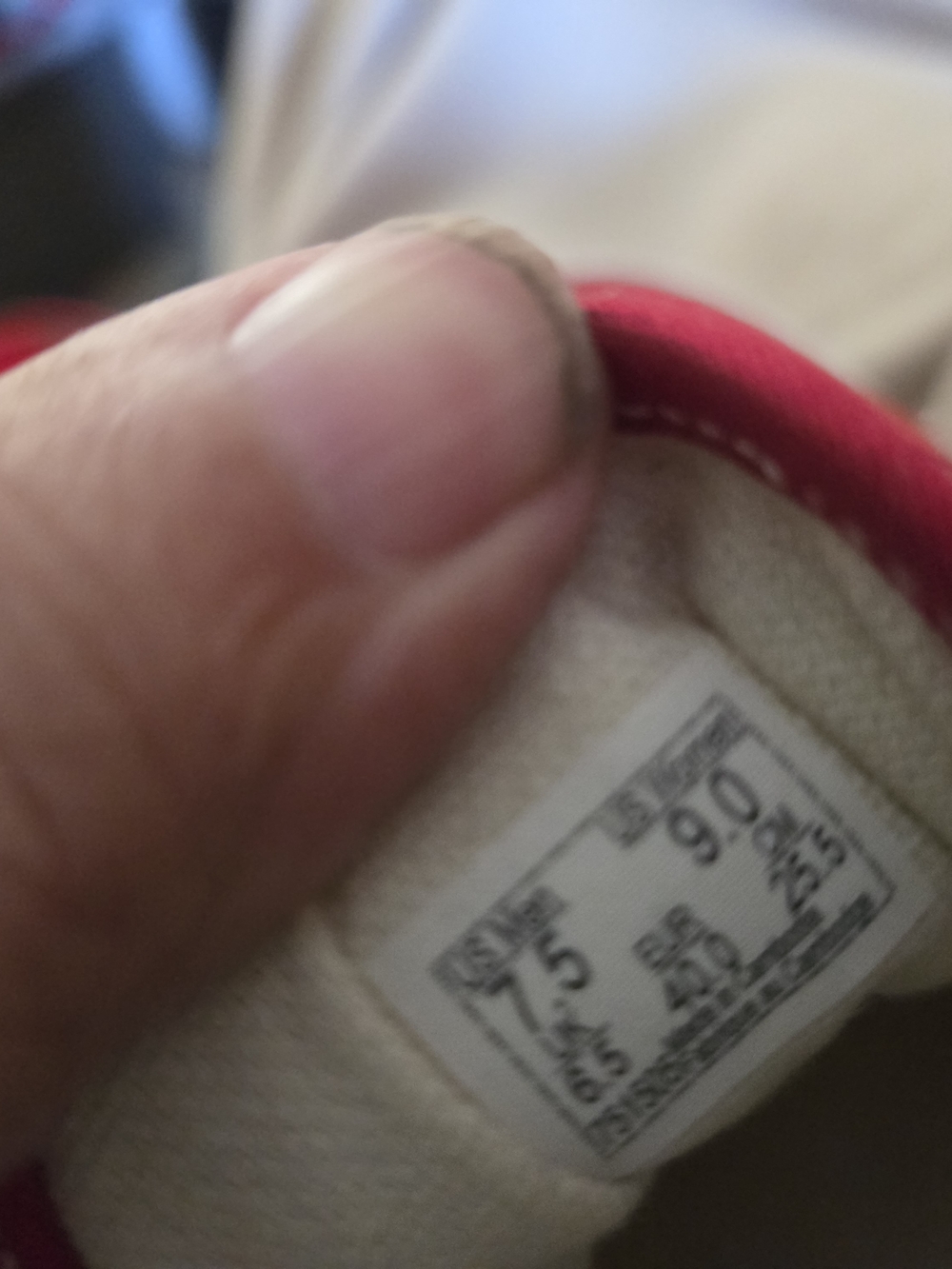 Vans Kids Shoes Red and White